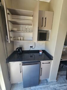 in room kitchen