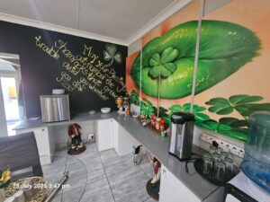 Dining Area Breakfast station