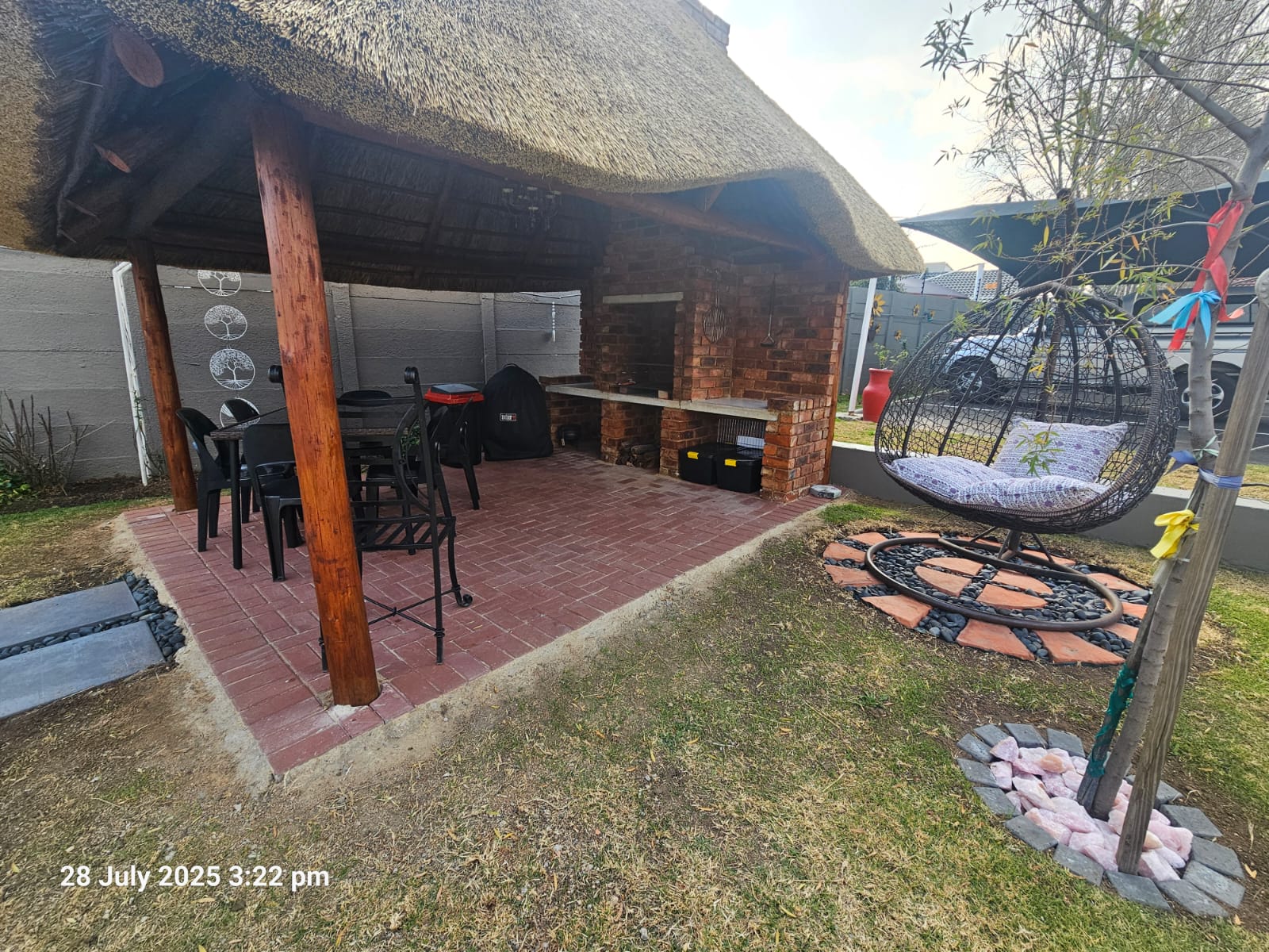 braai area side