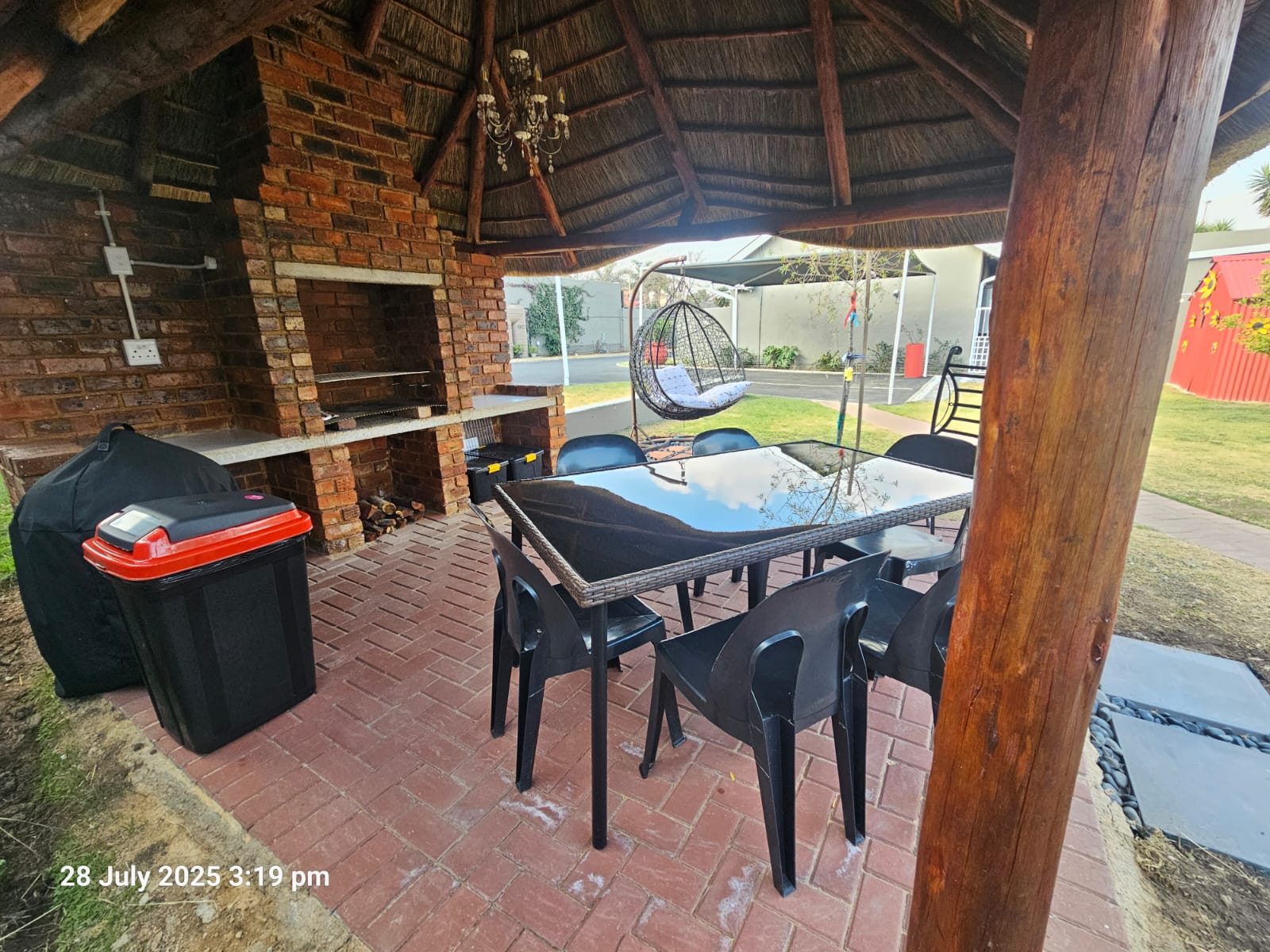 braai area close up