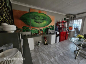 Dining area close